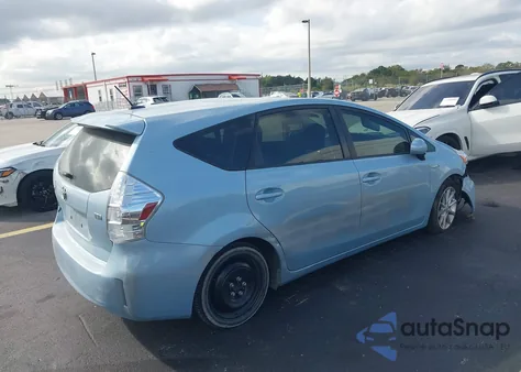 2013 Toyota Prius V Five из США, поврежденный, VIN JTDZN3EU4D3273128